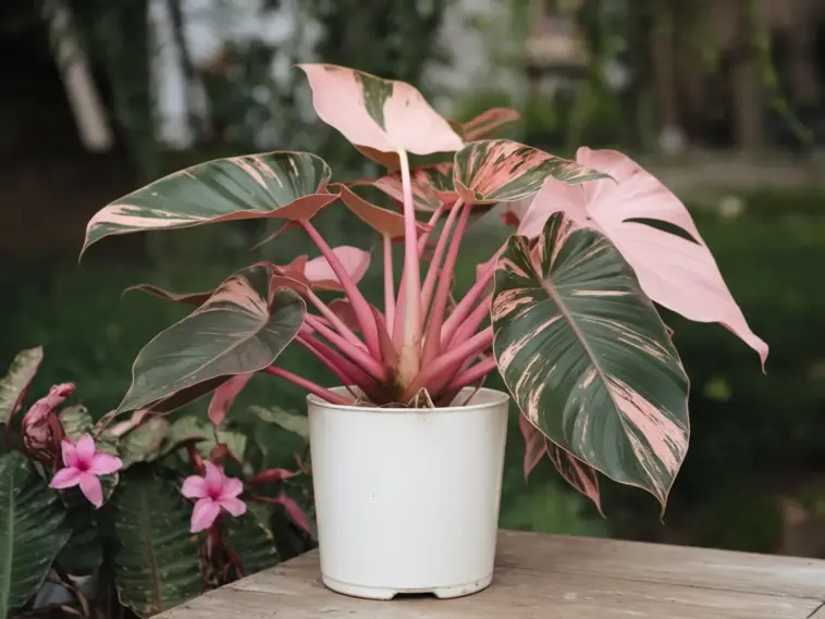 Pink Philodendron Princess Care