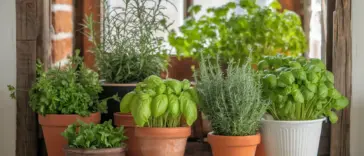 grow herbs indoors in winter