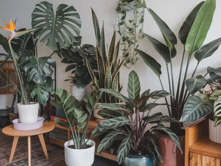 indoor jungle plants