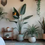 tall bedroom plants