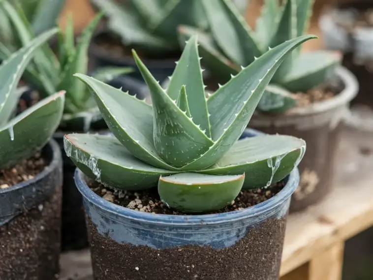 how to grow aloe vera from cuttings