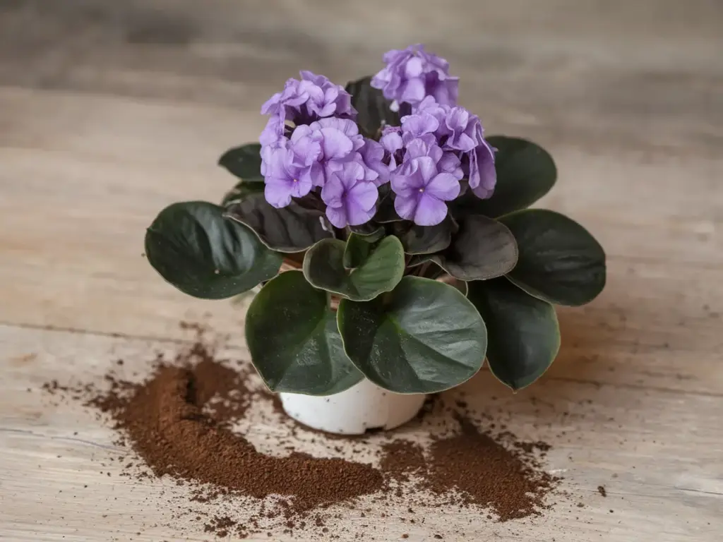 African Violet: A Delicate Coffee Romance