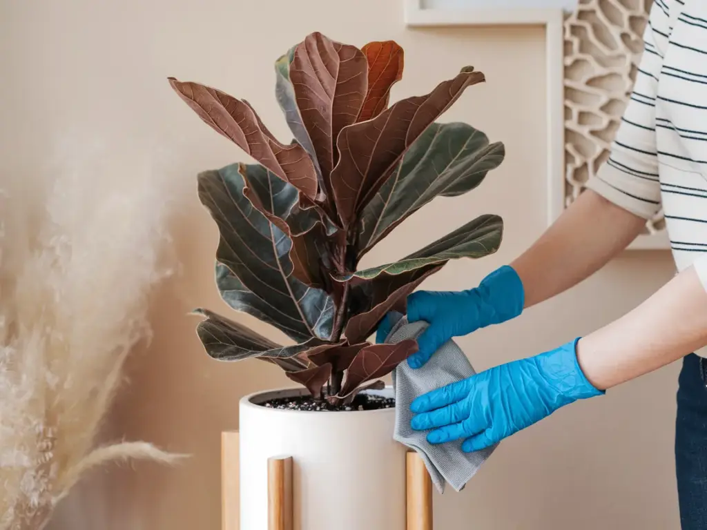 Essential Supplies for Cleaning Fiddle Leaf Fig Leaves