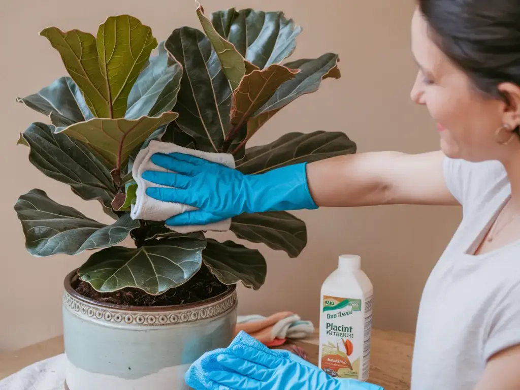 Essential Supplies for Cleaning Fiddle Leaf Fig Leaves