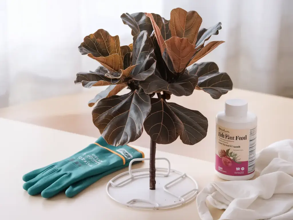 Essential Supplies for Cleaning Fiddle Leaf Fig Leaves