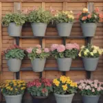 Vertical Flower Garden Designs DIY