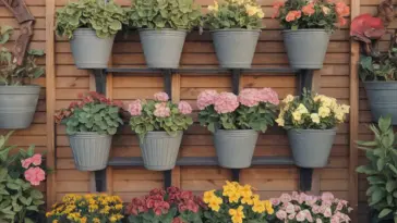 Vertical Flower Garden Designs DIY