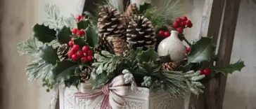 how to make a winter planter