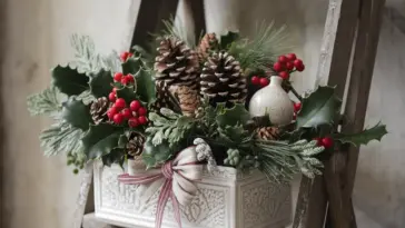 how to make a winter planter