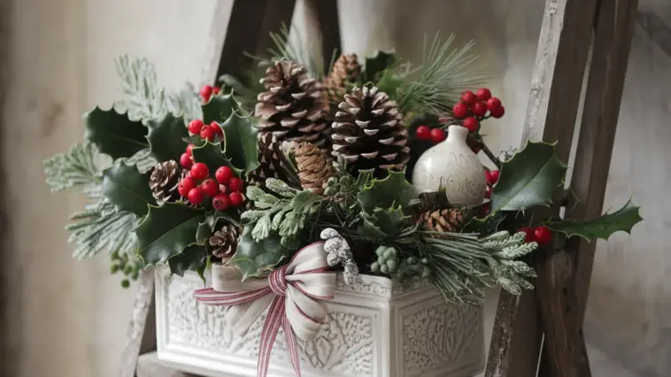 how to make a winter planter