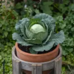 how to grow cabbage in a pot