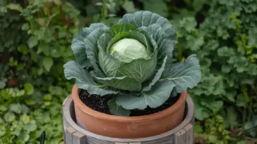 how to grow cabbage in a pot