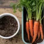 how to grow carrots from carrot tops