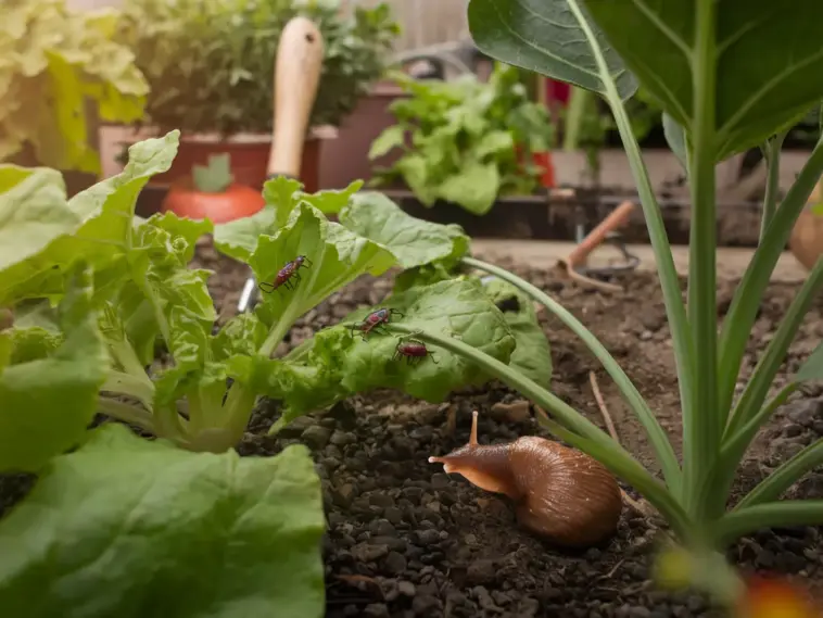 organic vegetable garden pest control