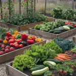 raised bed garden layout ideas vegetable