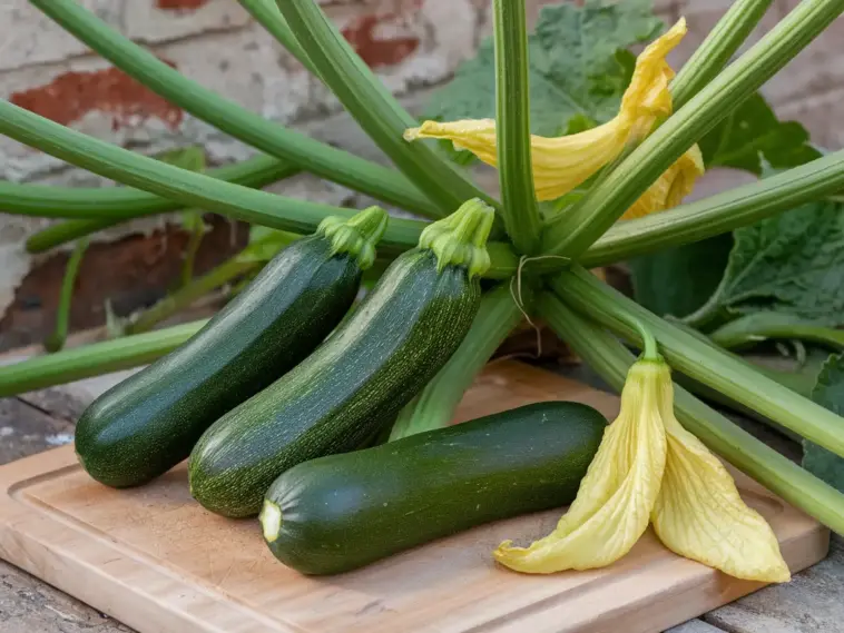 grow zucchini from scraps