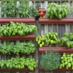 vertical gardening vegetable