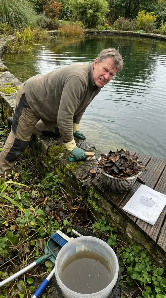 Common natural pool maintenance mistakes like overcleaning, ignoring sludge, and missing filtration problems