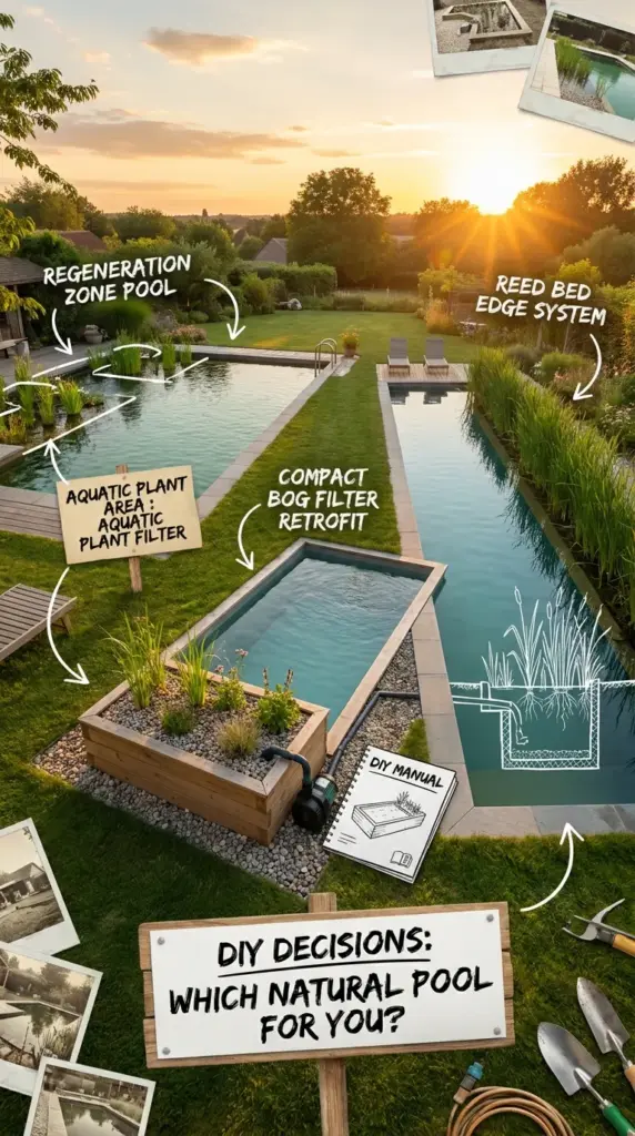 Best DIY natural pool filtration systems for choosing the right chemical-free pool design for your yard