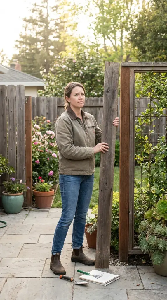 Comparing traditional fencing with a living wall fence for backyard privacy and curb appeal