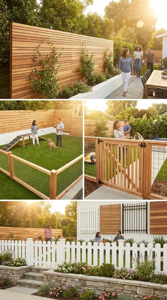 Budget fence planning for privacy, pet safety, child containment, and backyard curb appeal