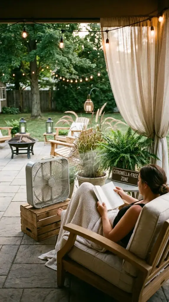 Box fan mosquito hack for no-spray patio mosquito repellent and outdoor mosquito control