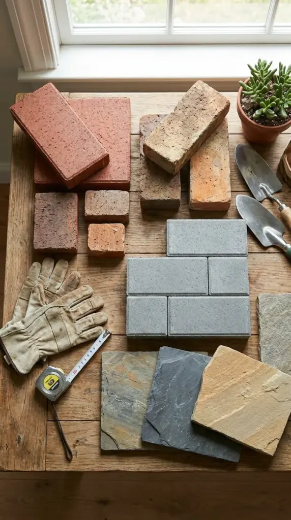 Best brick choices for lawn edging including clay pavers, reclaimed brick, and weather-resistant brick