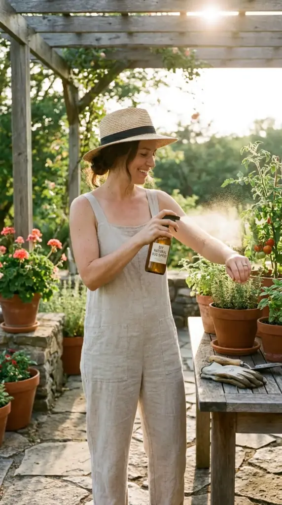 how to use DIY mosquito repellent spray on skin and clothes for best results