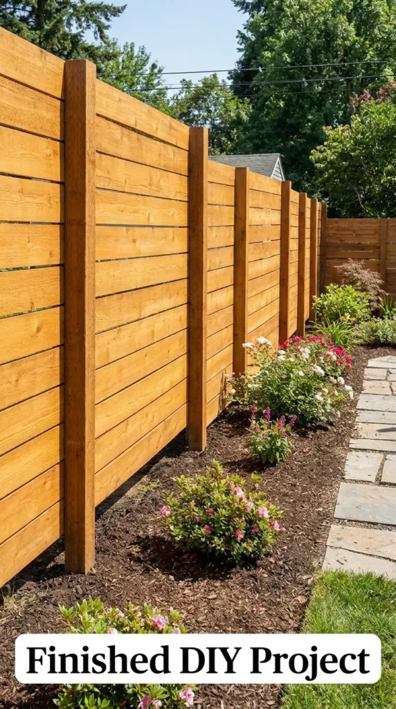 Durable cheap DIY fence built correctly with proper drainage, airflow, treated lumber, and long-lasting materials