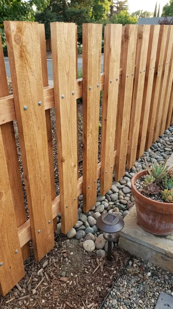 ways to make a cedar fence picket project last longer with sealing spacing and airflow