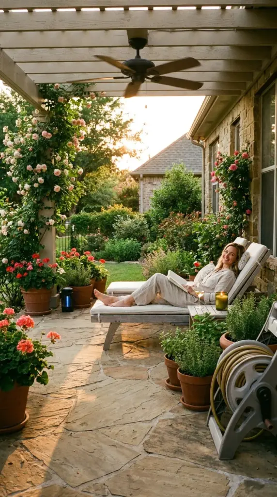 Better night routine for bite-free evenings with dry patio plants, smart watering habits, and backyard mosquito control
