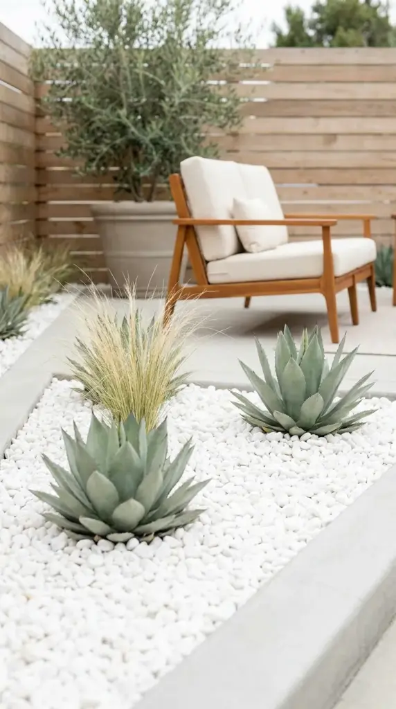 What Eco-Luxury Resorts Keep Secret: The Forbidden Drought Tolerant Landscape Blueprint Built on a Postcard Budget 3 Modern garden design showing the 70/30 rule of negative space with low-maintenance backyard landscaping.